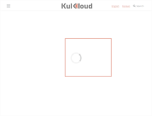 Tablet Screenshot of kulcloud.com